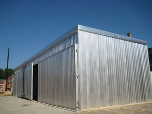 100 Cubic Meter Wood Drying Chamber 4550 Mm Door Height High Capacity
