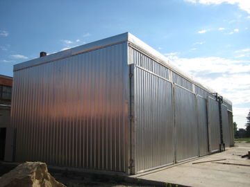30 Cubic Meter Wood Drying Chamber , Wood Drying System Low Consumption