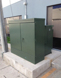 transformateur monté par protection