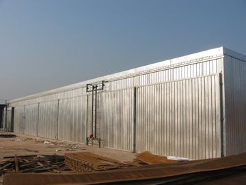 80m3 équipement de séchage de bois entièrement automatique, séchoirs de bois industriels ventilateur de 800 mm de diamètre